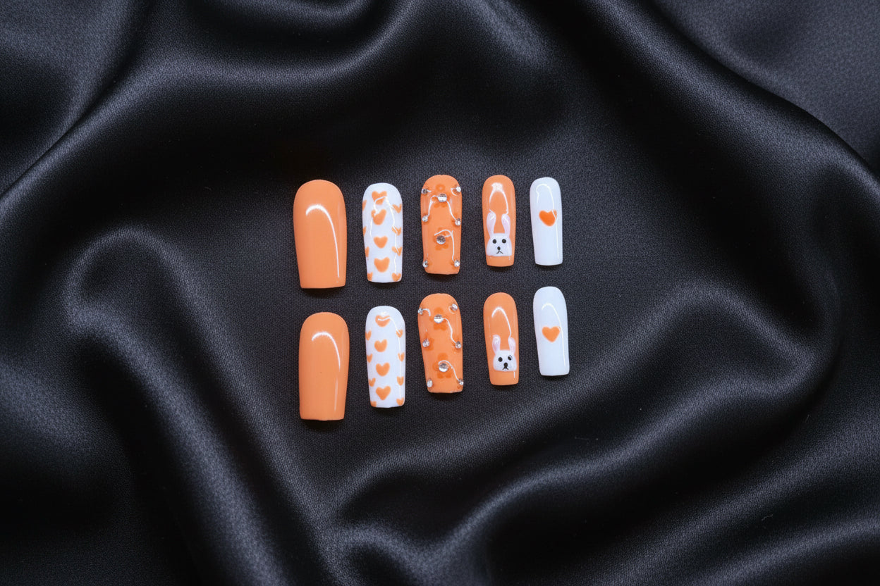 Press on Nails • Bunny Cute