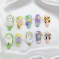 Press on Nails • Bunny Garden