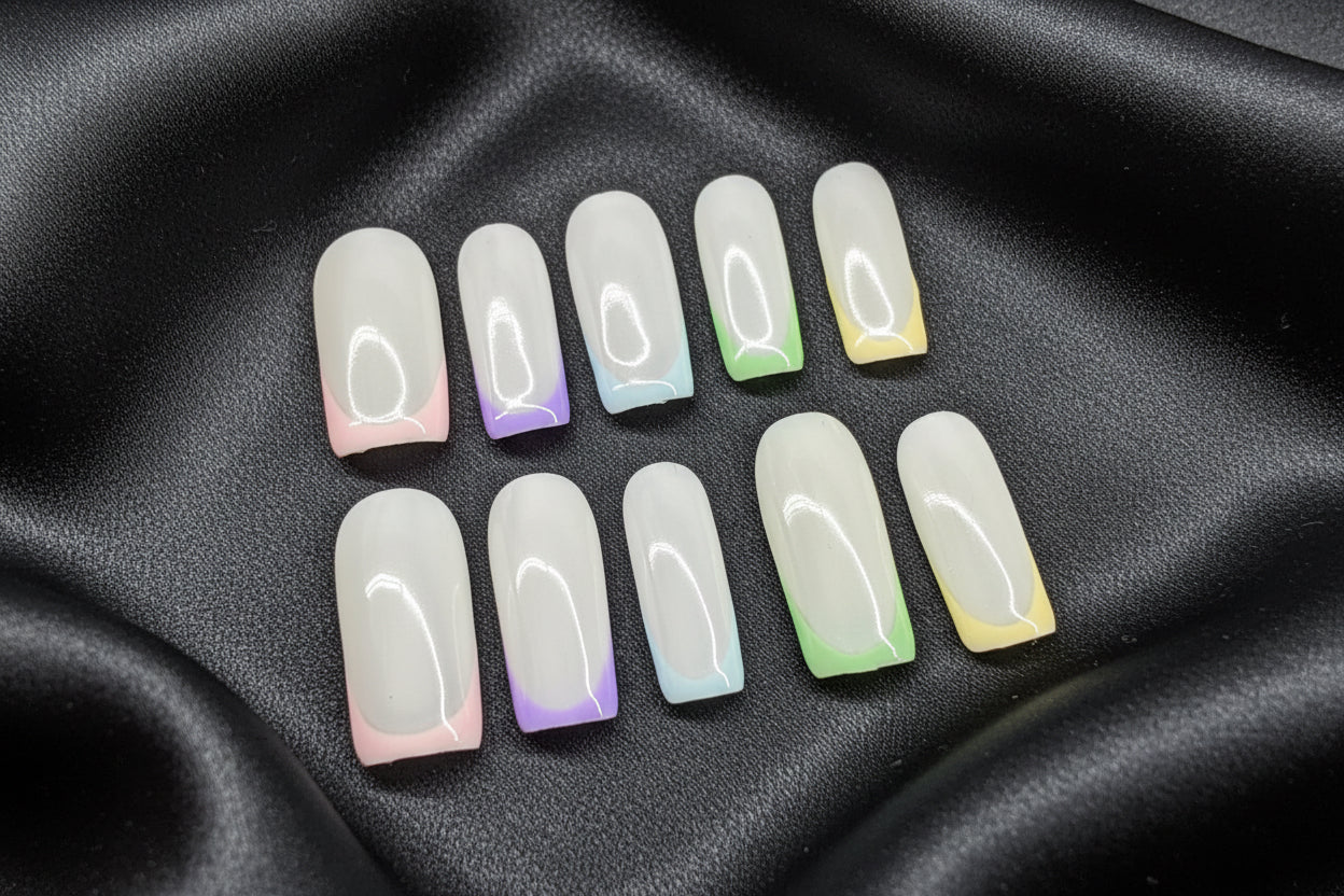 Press on Nails • French Pastel